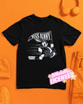 Official Looney Tunes: Retro Bugs with Flag, Unisex T-Shirt - black