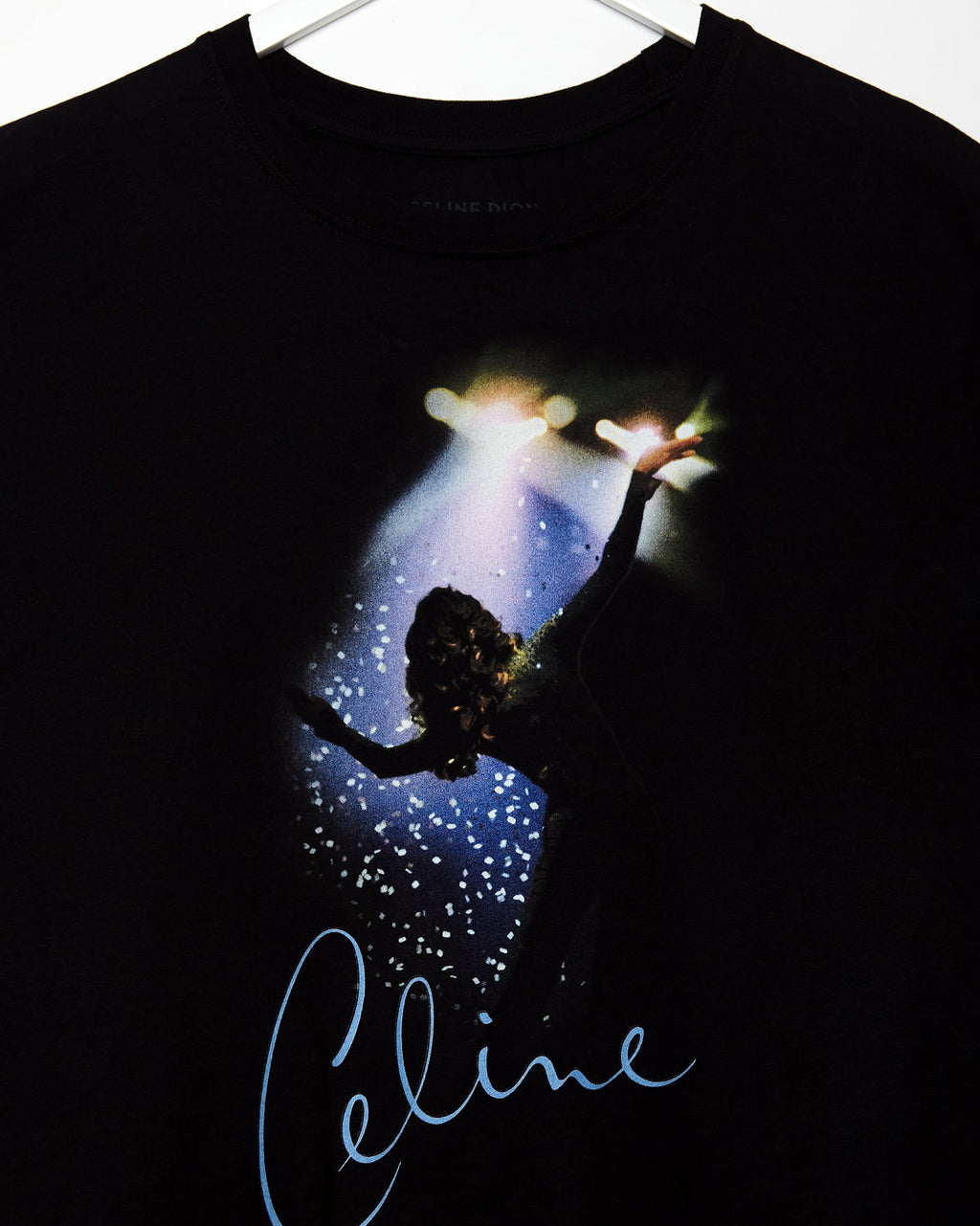 Official Celine Dion "Spotlight' Unisex T-Shirt - black