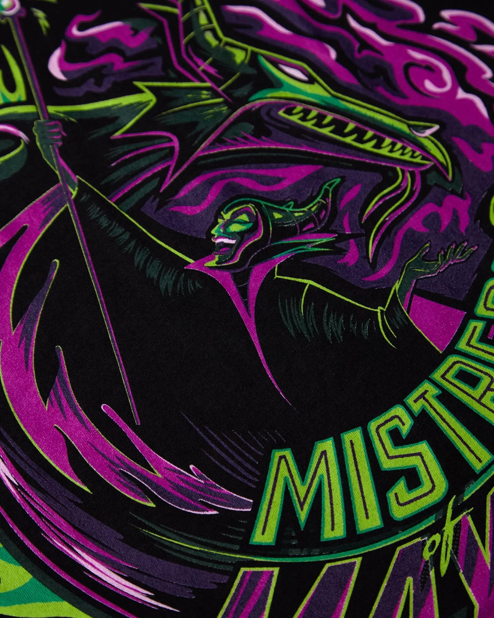 DISNEY VILLAINS: Maleficent black - tshirt