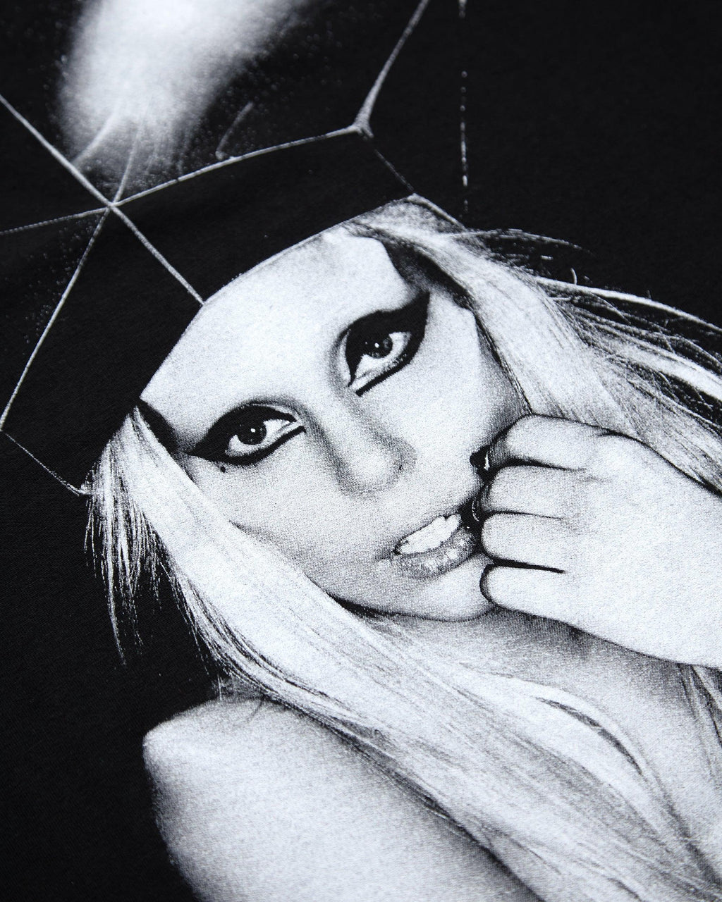 Official Lady Gaga "BLODDY MARY" low cut cropped tee