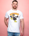 Official Looney Tunes: Daffy Duck unisex T-Shirt - white
