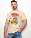 Official Marvel, Ghost Rider t-shirt - sand