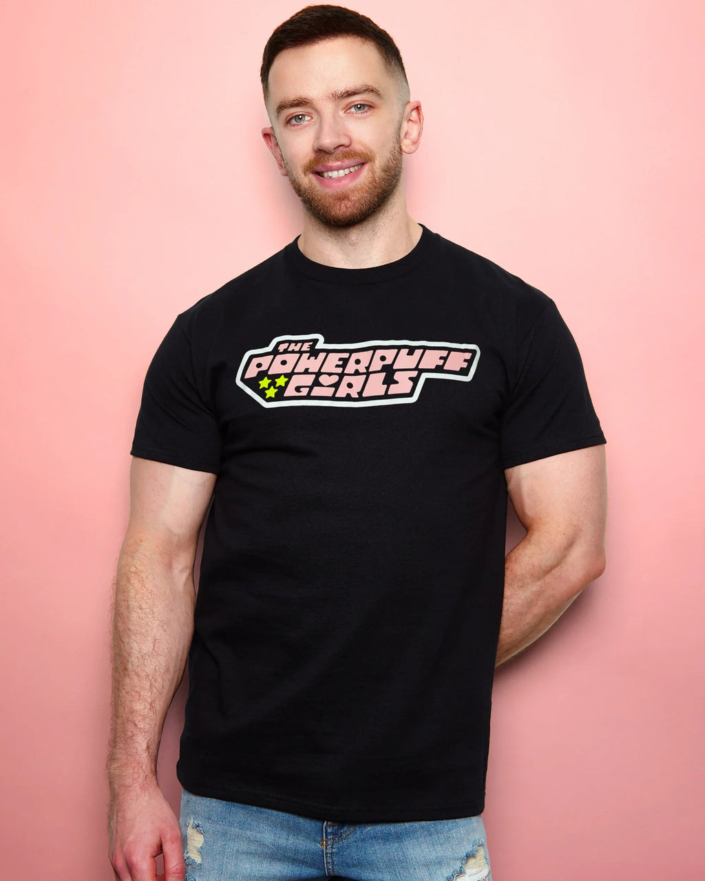 Official Powerpuff Girls Unisex T-Shirt - black