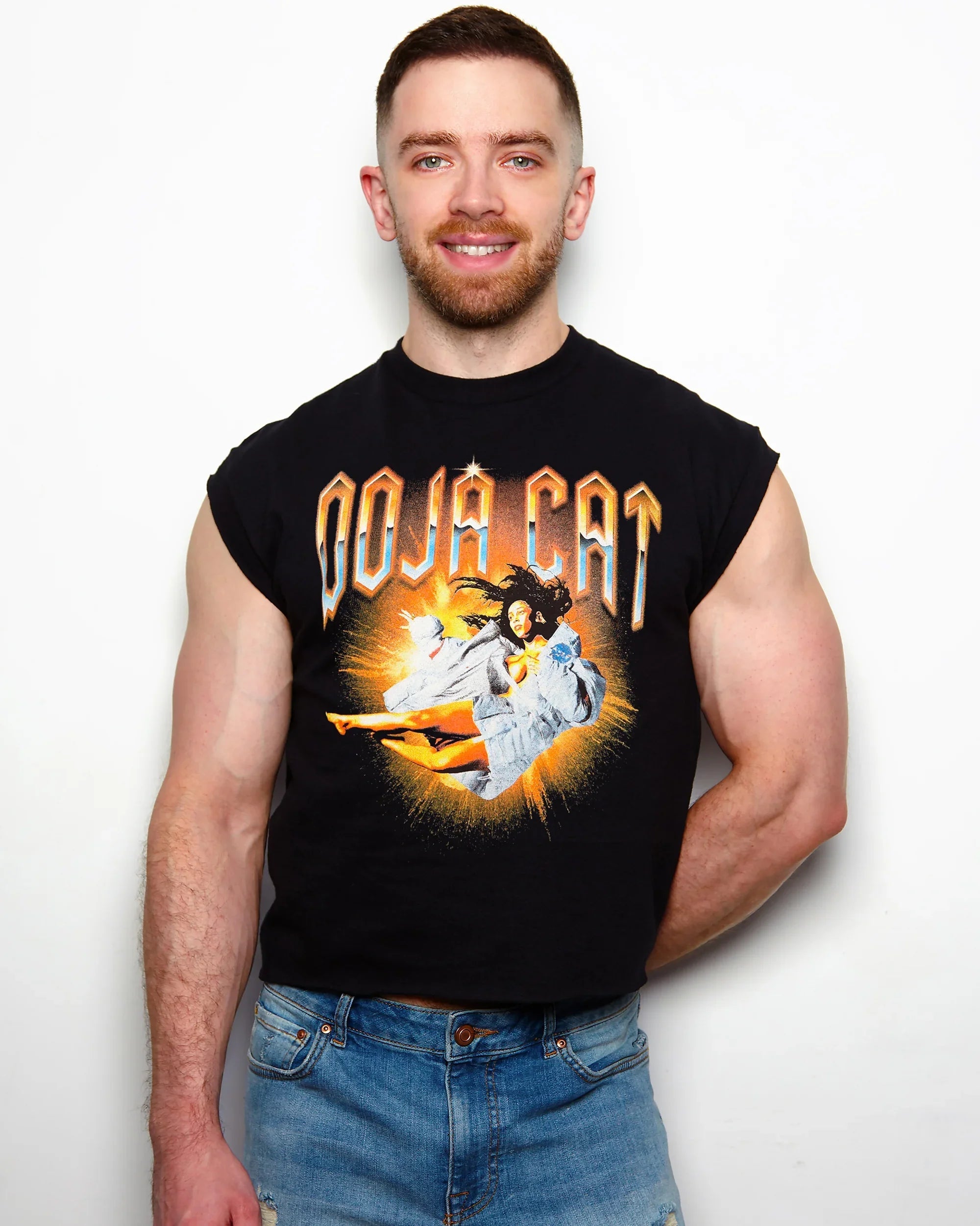 Official Doja Cat, Planet Her Space low cut cropped t-shirt