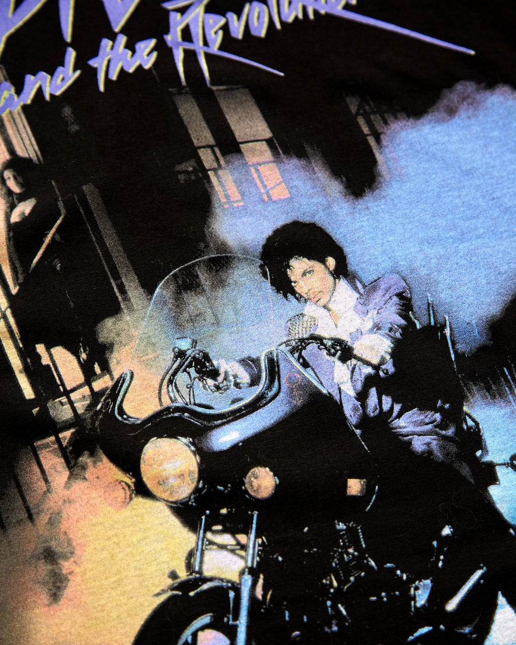 Official Prince: Purple Rain, Unisex T-Shirt - Black