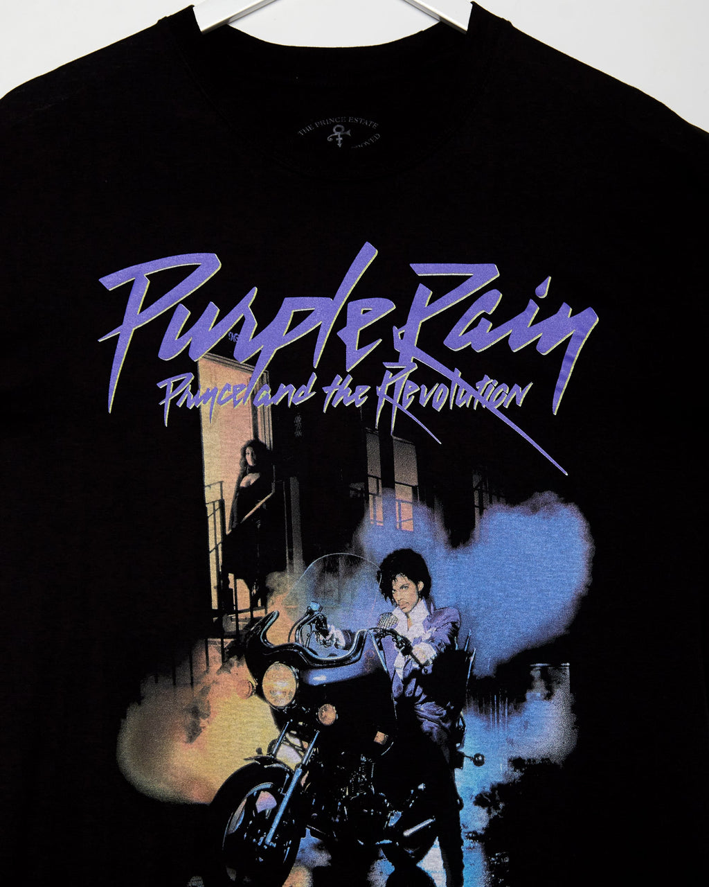 Official Prince: Purple Rain, Unisex T-Shirt - Black