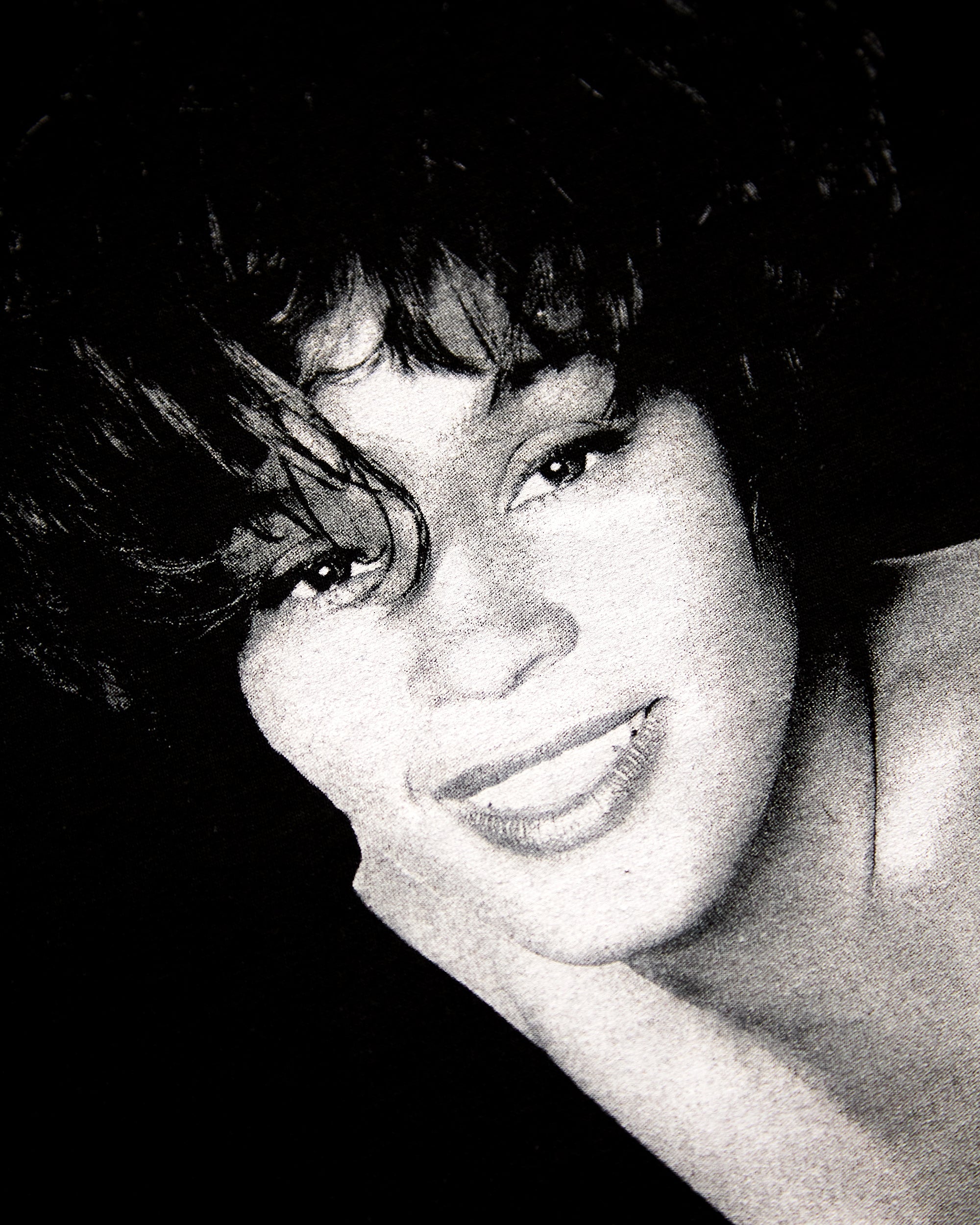 Official Whitney Houston, unisex t-shirt - black